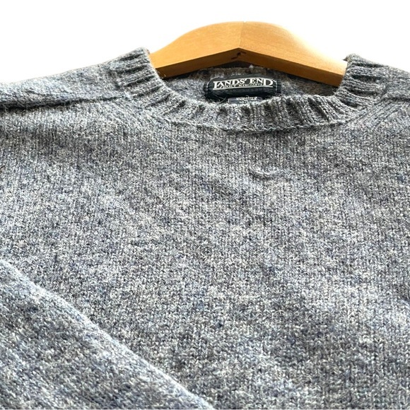 Lands End Blue Sweater size Medium (10-13) - Picture 6 of 7